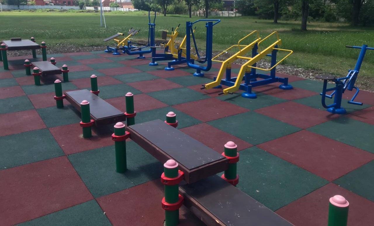 В Ингушетии появляются современные воркаут-зоны 