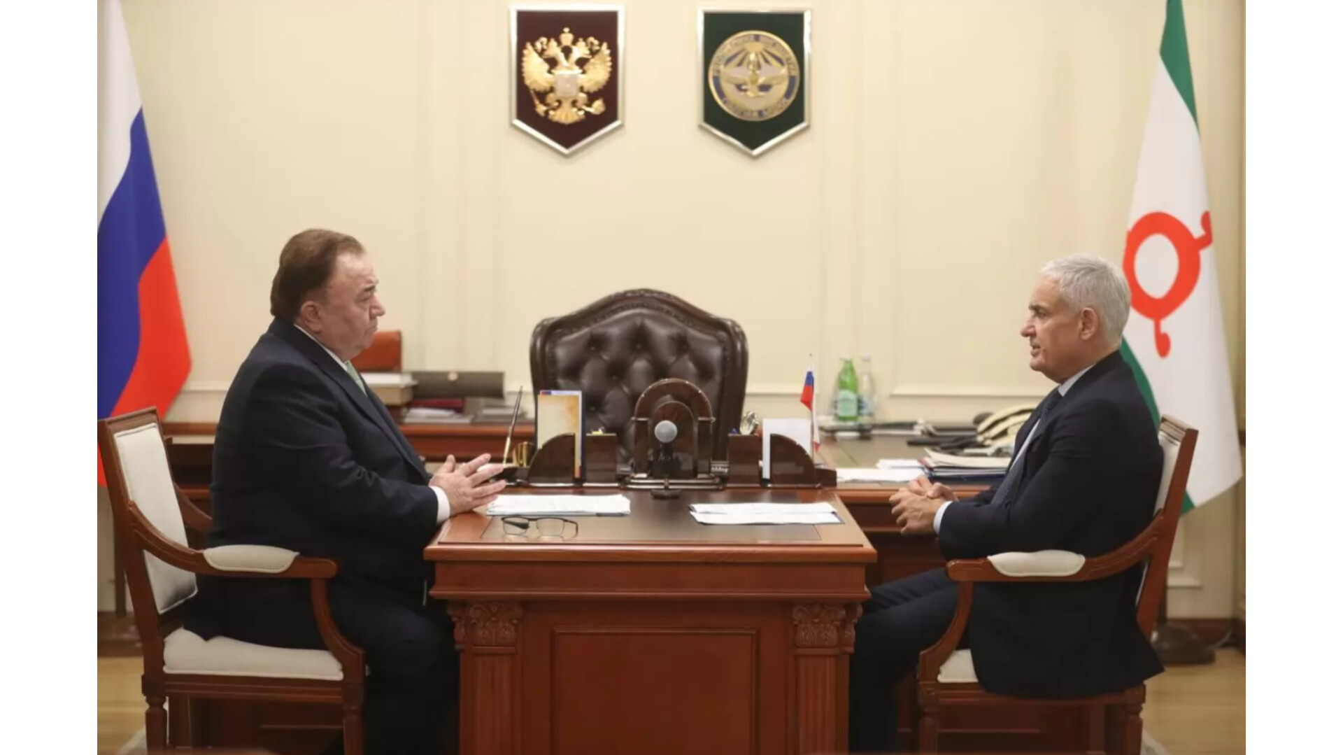 Замминистра экономического развития России Сергей Назаров посетил Ингушетию с рабочим визитом