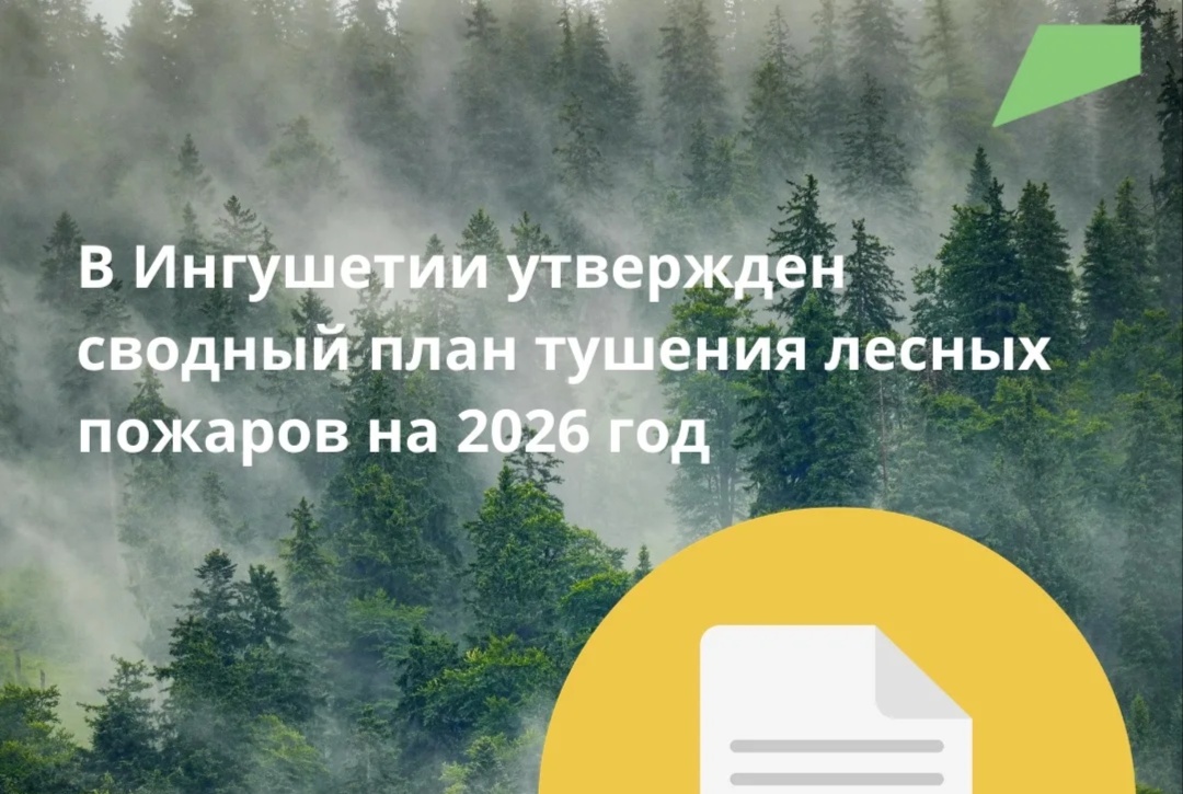 В Ингушетии утвержден сводный план тушения лесных пожаров на 2026 год