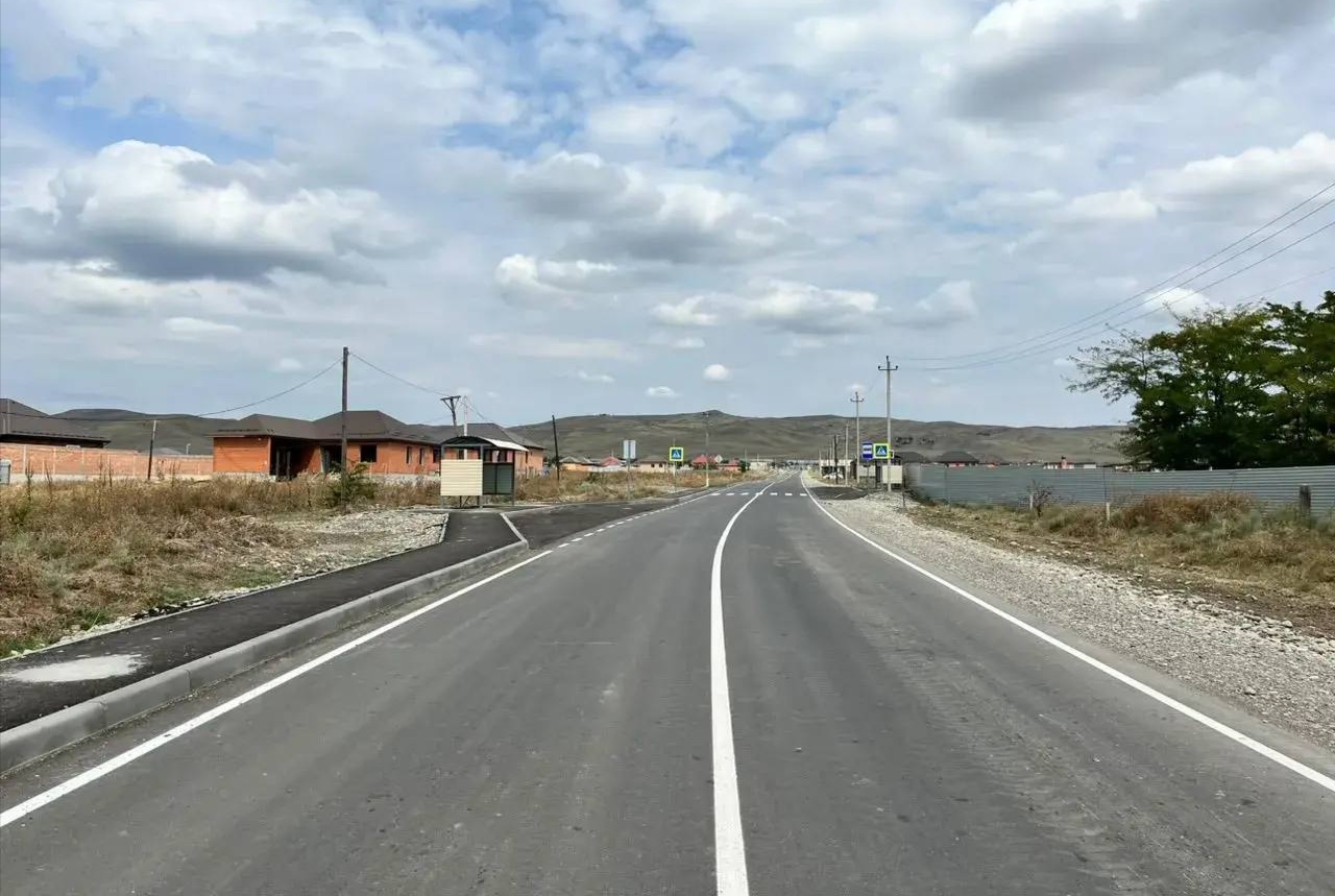 В Ингушетии завершили капремонт автодороги «Сунжа – Горагорск – Малгобек» 